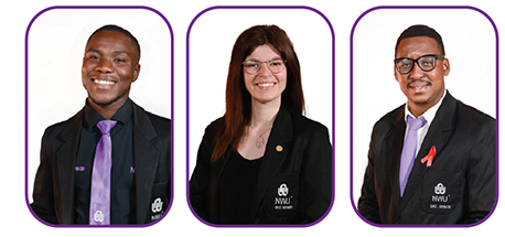 Three students leaders